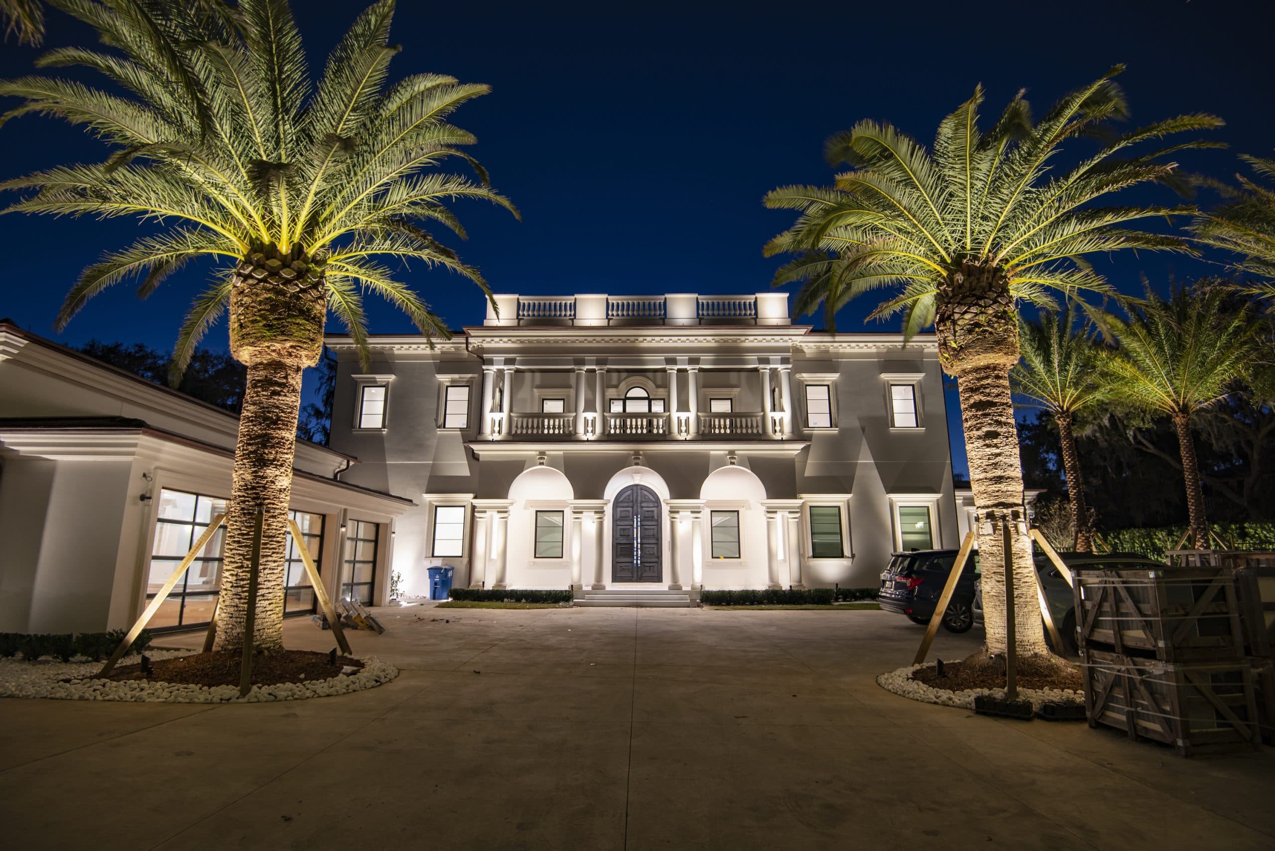 Custom home exterior